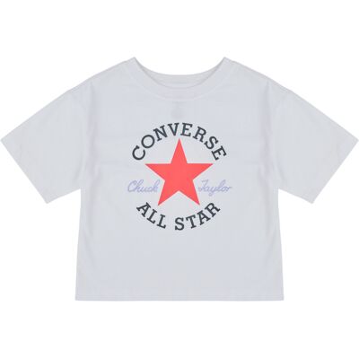 T-shirt με κοντά μανίκια Converse DISSECTED CTP BOXY TEE Άσπρο 8 / 10 ans T-shirt με κοντά μανίκια Converse DISSECTED CTP BOXY TEE Άσπρο 8 / 10 ans