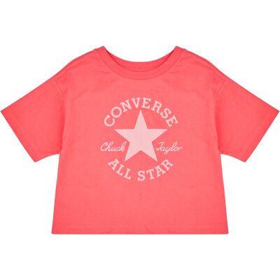 T-shirt με κοντά μανίκια Converse DISSECTED CTP BOXY TEE Ροζ 13 / 15 ans T-shirt με κοντά μανίκια Converse DISSECTED CTP BOXY TEE Ροζ 13 / 15 ans