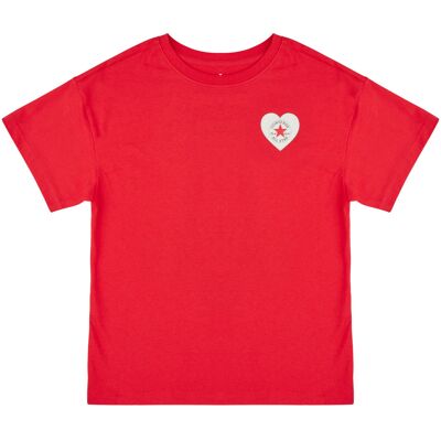 T-shirt με κοντά μανίκια Converse VALENTINE'S DAY BF TEE Red 8 / 10 ans T-shirt με κοντά μανίκια Converse VALENTINE'S DAY BF TEE Red 8 / 10 ans
