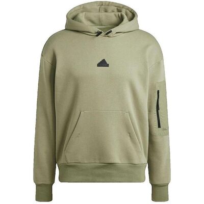 adidas TENGRN Πράσινη Φλις-Φούτερ με Κουκούλα - Φούτερ adidas TENGRN Πράσινη Φλις-Φούτερ με Κουκούλα - Φούτερ
