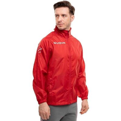Ζακέτα Givova Veste imperméable rouge Red Medium Ζακέτα Givova Veste imperméable rouge Red Medium