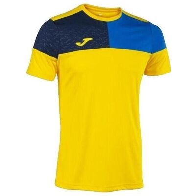 T-shirt με κοντά μανίκια Joma T-shirt Crew V Jaune Yellow Small T-shirt με κοντά μανίκια Joma T-shirt Crew V Jaune Yellow Small
