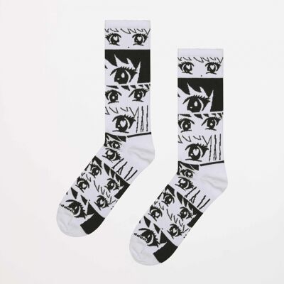 High socks Happy socks P003106 Άσπρο 41 / 46 High socks Happy socks P003106 Άσπρο 41 / 46
