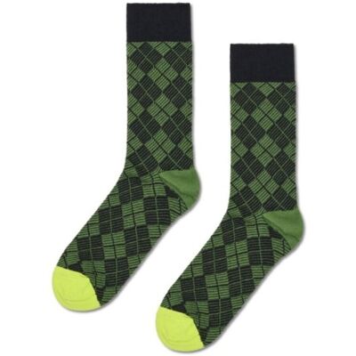 High socks Happy socks Mini Argyle Jaquard Green 36 / 40 High socks Happy socks Mini Argyle Jaquard Green 36 / 40