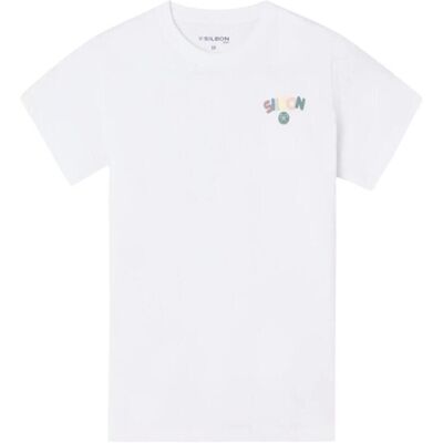 T-shirt με κοντά μανίκια Silbon SS263070401258 Άσπρο 14 χρονών T-shirt με κοντά μανίκια Silbon SS263070401258 Άσπρο 14 χρονών
