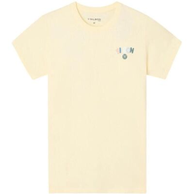 T-shirt με κοντά μανίκια Silbon SS263070404331 Yellow 6 χρονών T-shirt με κοντά μανίκια Silbon SS263070404331 Yellow 6 χρονών