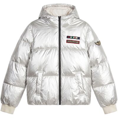 Χοντρό Μπουφάν Zadig & Voltaire X60890 Silver 16 ans Χοντρό Μπουφάν Zadig & Voltaire X60890 Silver 16 ans