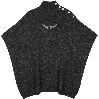 Πόντσο / Αδιάβροχες κάπες Zadig & Voltaire X60835 Grey 14 ans Πόντσο / Αδιάβροχες κάπες Zadig & Voltaire X60835 Grey 14 ans
