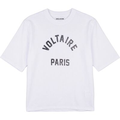 T-shirt με κοντά μανίκια Zadig & Voltaire X60794 Άσπρο 16 ans T-shirt με κοντά μανίκια Zadig & Voltaire X60794 Άσπρο 16 ans