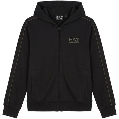 Giorgio Armani T-shirt με κουκούλα Emporio Armani EA7 TRAIN VISIBILITY BOY HOODIE FZ Black 16 ans Giorgio Armani T-shirt με κουκούλα Emporio Armani EA7 TRAIN VISIBILITY BOY HOODIE FZ Black 16 ans