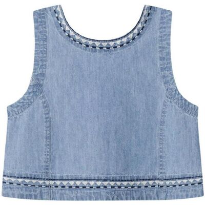 Μπλούζα Pepe jeans PG3000025 501 Μπλέ 4 χρονών Μπλούζα Pepe jeans PG3000025 501 Μπλέ 4 χρονών