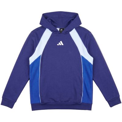 Αθλητικό T-shirt adidas COLOR BLOCK HOODIE Μπλέ 11 / 12 ans Αθλητικό T-shirt adidas COLOR BLOCK HOODIE Μπλέ 11 / 12 ans