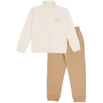 Σετ από φόρμες Leone 1947 Girl Tracksuit Full Zip Chic Girl Άσπρο 6 χρονών Σετ από φόρμες Leone 1947 Girl Tracksuit Full Zip Chic Girl Άσπρο 6 χρονών