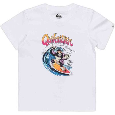 T-shirt με κοντά μανίκια Quiksilver EQKZT03562-WBB0 Άσπρο 4 χρονών T-shirt με κοντά μανίκια Quiksilver EQKZT03562-WBB0 Άσπρο 4 χρονών