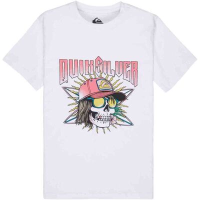 T-shirt με κοντά μανίκια Quiksilver EQBZT04958-WHT Άσπρο 8 χρονών T-shirt με κοντά μανίκια Quiksilver EQBZT04958-WHT Άσπρο 8 χρονών