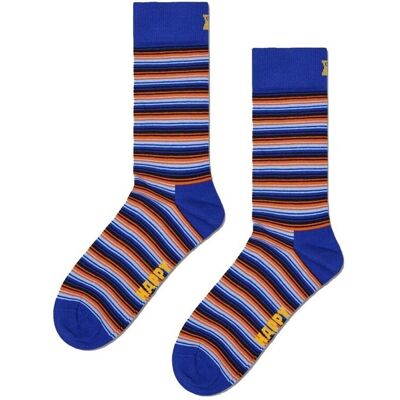 High socks Happy socks Mini Stripe Μπλέ 41 / 46 High socks Happy socks Mini Stripe Μπλέ 41 / 46
