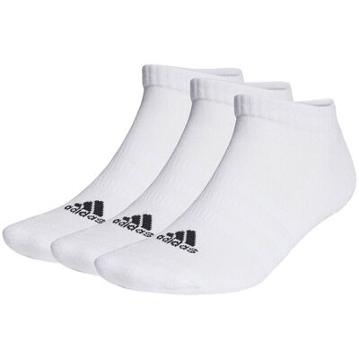 Αθλητικές κάλτσες adidas Chaussettes HT3434 confort élastique Άσπρο One Size Αθλητικές κάλτσες adidas Chaussettes HT3434 confort élastique Άσπρο One Size