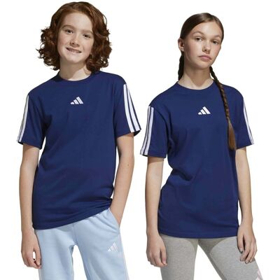 T-shirts & Polos adidas J 3S Tee 160 Μπλέ 15 / 16 χρονών T-shirts & Polos adidas J 3S Tee 160 Μπλέ 15 / 16 χρονών