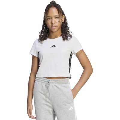 T-shirts & Polos adidas Jg 3S Baby Tee Άσπρο 9 / 10 ετών T-shirts & Polos adidas Jg 3S Baby Tee Άσπρο 9 / 10 ετών