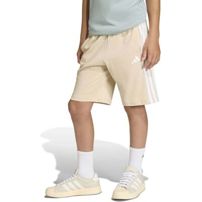 Shorts & Βερμούδες adidas J 3S Kn Sh 210 Beige 9 / 10 ετών Shorts & Βερμούδες adidas J 3S Kn Sh 210 Beige 9 / 10 ετών