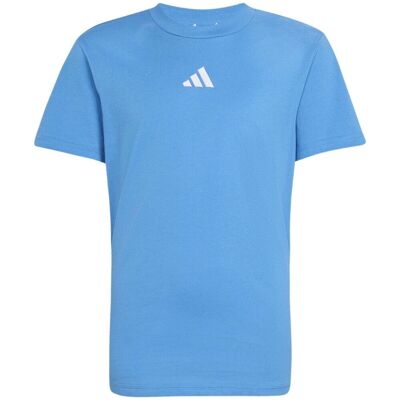 T-shirts & Polos adidas J Sl Tee 160 Μπλέ 9 / 10 ετών T-shirts & Polos adidas J Sl Tee 160 Μπλέ 9 / 10 ετών