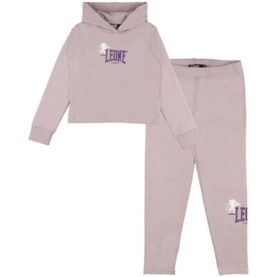 Σετ από φόρμες Leone 1947 Girl Hoody + Leggings Lavender Violet 6 χρονών Σετ από φόρμες Leone 1947 Girl Hoody + Leggings Lavender Violet 6 χρονών