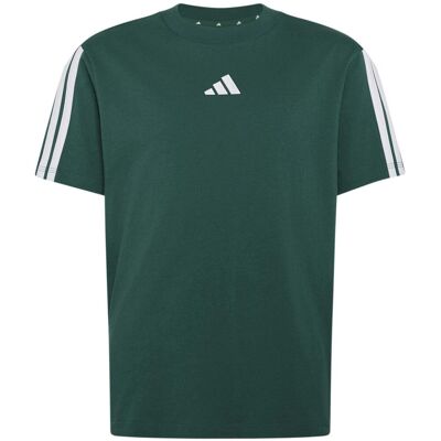 T-shirts & Polos adidas J 3S Tee 160 Green 9 / 10 ετών T-shirts & Polos adidas J 3S Tee 160 Green 9 / 10 ετών