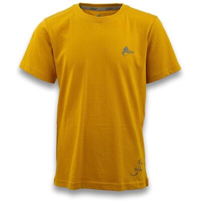 T-shirts & Polos Ande Geko Jr Yellow 4 χρονών T-shirts & Polos Ande Geko Jr Yellow 4 χρονών