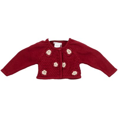 Μπουφάν / Ζακέτες Tutto Piccolo 3524GRAW17 Red 3 μηνών Μπουφάν / Ζακέτες Tutto Piccolo 3524GRAW17 Red 3 μηνών
