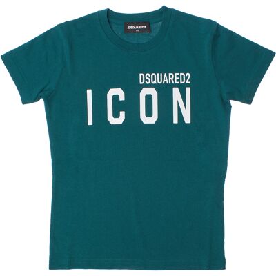 T-shirt με κοντά μανίκια Dsquared DQ1359D0-02FDQ Green 4 χρονών T-shirt με κοντά μανίκια Dsquared DQ1359D0-02FDQ Green 4 χρονών