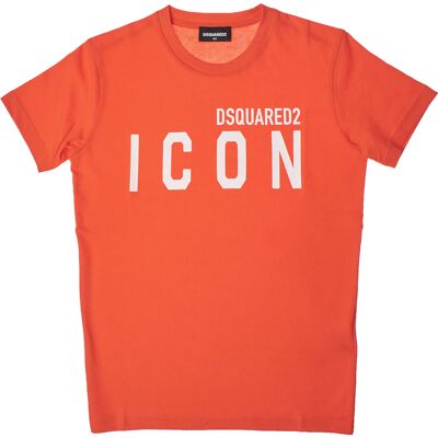 T-shirt με κοντά μανίκια Dsquared DQ1359D0-0MVDQ Orange 10 χρονών T-shirt με κοντά μανίκια Dsquared DQ1359D0-0MVDQ Orange 10 χρονών