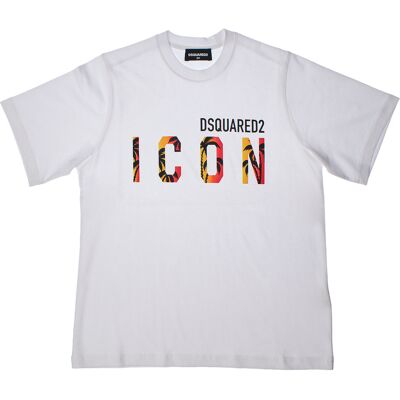 T-shirt με κοντά μανίκια Dsquared DQ1710D0-0MMDQ Άσπρο 8 χρονών T-shirt με κοντά μανίκια Dsquared DQ1710D0-0MMDQ Άσπρο 8 χρονών