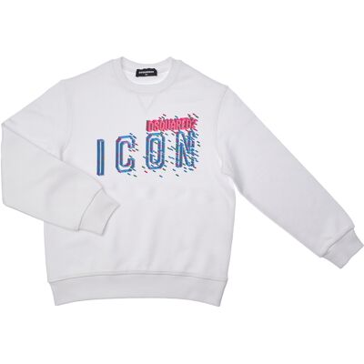 Αθλητικό T-shirt Dsquared DQ2031D0-09BDQ Άσπρο 8 χρονών Αθλητικό T-shirt Dsquared DQ2031D0-09BDQ Άσπρο 8 χρονών