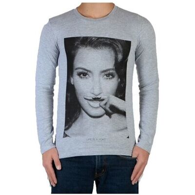 Μπλουζάκια με μακριά μανίκια Eleven Paris 36278 Grey 8 χρονών Μπλουζάκια με μακριά μανίκια Eleven Paris 36278 Grey 8 χρονών