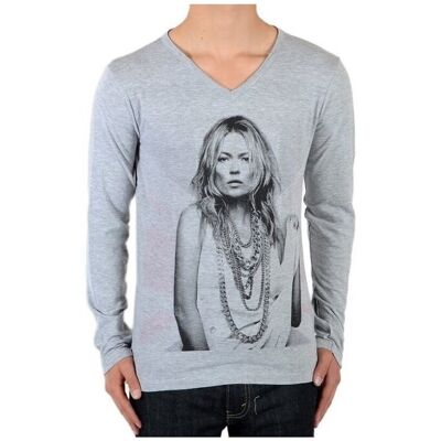Μπλουζάκια με μακριά μανίκια Eleven Paris 44094 Grey 8 χρονών Μπλουζάκια με μακριά μανίκια Eleven Paris 44094 Grey 8 χρονών