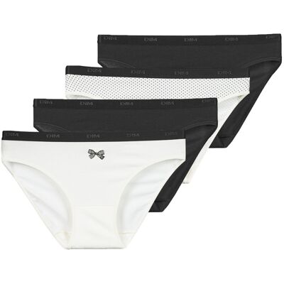Culottes DIM POCKETS COTON STRETCH X5 Black FR 40 / 42 Culottes DIM POCKETS COTON STRETCH X5 Black FR 40 / 42