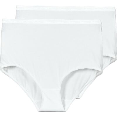 Culottes PLAYTEX CULOTTE MAXI X2 Άσπρο Large Culottes PLAYTEX CULOTTE MAXI X2 Άσπρο Large