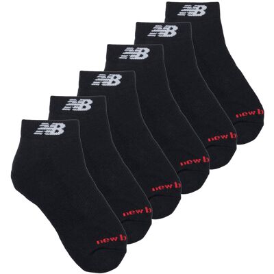 Αθλητικές κάλτσες New Balance NB Everyday Lowcut 3 Pairs Black Large Αθλητικές κάλτσες New Balance NB Everyday Lowcut 3 Pairs Black Large