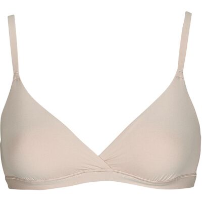 Τριγωνικά/ Χωρίς ενίσχυση Athena SECONDE PEAU CROISE Beige Small Τριγωνικά/ Χωρίς ενίσχυση Athena SECONDE PEAU CROISE Beige Small