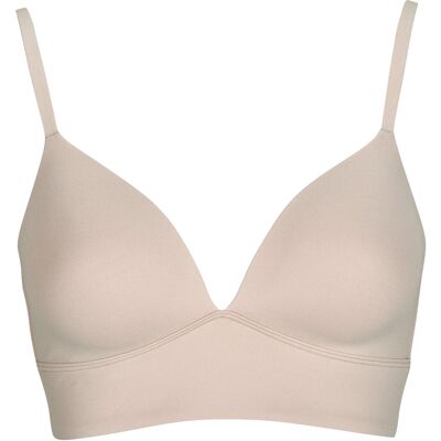 Τριγωνικά/ Χωρίς ενίσχυση Athena SECONDE PEAU BUSTIER COQUES Beige Medium Τριγωνικά/ Χωρίς ενίσχυση Athena SECONDE PEAU BUSTIER COQUES Beige Medium