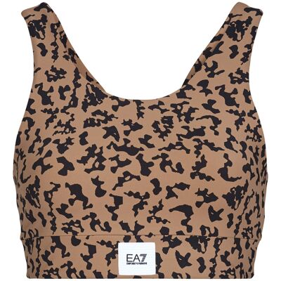 Giorgio Armani Αθλητικά σουτιέν Emporio Armani EA7 TRAIN SPORTY 4EVER W SPORT BRA - TRAIN SPORTY 4EVER W SPORT BRA Brown Extra Small Giorgio Armani Αθλητικά σουτιέν Emporio Armani EA7 TRAIN SPORTY 4EVER W SPORT BRA - TRAIN SPORTY 4EVER W SPORT BRA Brown Extra Small