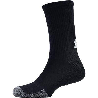 Παιδικές κάλτσες HeatGear Under Armour 3 τεμάχια - Μαύρο Παιδικές κάλτσες HeatGear Under Armour 3 τεμάχια - Μαύρο