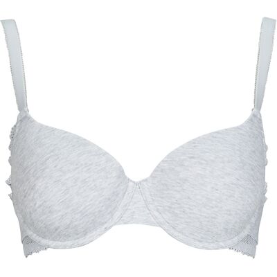 Με πλήρη κάλυψη και στήριξη Passionata CHARLOTTE WIRED BRA Grey 100C Με πλήρη κάλυψη και στήριξη Passionata CHARLOTTE WIRED BRA Grey 100C