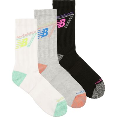 Αθλητικές κάλτσες New Balance ACTIVE GRAPHIC CREW SOCKS 3 PACK Multicolour Extra Large Αθλητικές κάλτσες New Balance ACTIVE GRAPHIC CREW SOCKS 3 PACK Multicolour Extra Large