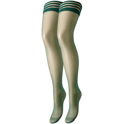 Καλσόν / Άλλα Trasparenze Autoreggente 15 Denari Valentina Green Large Καλσόν / Άλλα Trasparenze Autoreggente 15 Denari Valentina Green Large