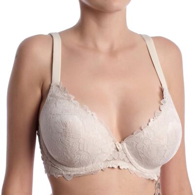 Με πλήρη κάλυψη και στήριξη Lormar COMFY-BALCONETTE-TALCO Beige 90B Με πλήρη κάλυψη και στήριξη Lormar COMFY-BALCONETTE-TALCO Beige 90B