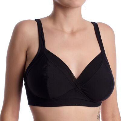 Με πλήρη κάλυψη και στήριξη PLAYTEX P06TN-001 Black 90C Με πλήρη κάλυψη και στήριξη PLAYTEX P06TN-001 Black 90C