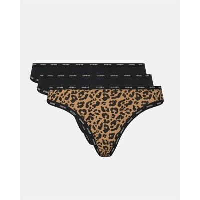 Slips Guess O5RG22 K6YW1 3PACK BASIC LACE BRASILIAN Multicolour Extra Small Slips Guess O5RG22 K6YW1 3PACK BASIC LACE BRASILIAN Multicolour Extra Small