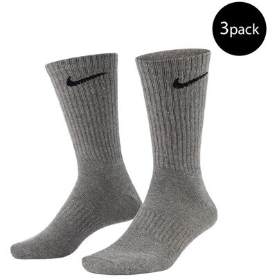 Κάλτσες Nike Chaussettes everyday lightweight crew noir/gris/blanc Black One Size Κάλτσες Nike Chaussettes everyday lightweight crew noir/gris/blanc Black One Size