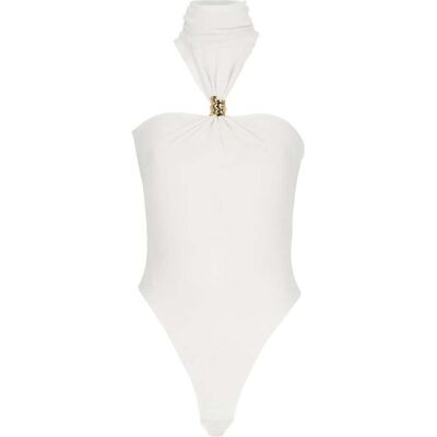 Φανελάκια Elisabetta Franchi bo01761e2-360 Άσπρο IT 40 Φανελάκια Elisabetta Franchi bo01761e2-360 Άσπρο IT 40